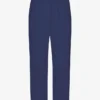 Pantalones de chándal orgánicos de corte recto - Azul marino
