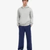 Pantalones de chándal orgánicos de corte recto - Azul marino