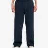Pantalones de chándal orgánicos de corte recto - Azul marino
