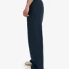 Pantalones de chándal orgánicos de corte recto - Azul marino