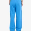 Pantalones de chándal orgánicos de corte recto - Azul Pacífico