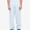Pantalones de chándal orgánicos de corte recto - Azul polar