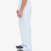 Pantalones de chándal orgánicos de corte recto - Azul polar