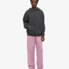 Pantalones de chándal orgánicos de corte recto - Flor de cerezo