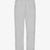 Pantalones de chándal orgánicos de corte recto - Gris descolorido