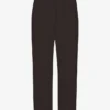 Pantalones de chándal orgánicos de corte recto - Marrón café
