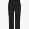 Pantalones de chándal orgánicos de corte recto - Negro intenso