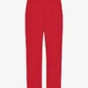 Pantalones de chándal orgánicos de corte recto - Rojo escarlata
