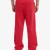 Pantalones de chándal orgánicos de corte recto - Rojo escarlata