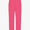 Pantalones de chándal orgánicos de corte recto - Rosa chicle
