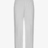 Pantalones de chándal orgánicos de corte recto - Snow Melange