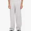 Pantalones de chándal orgánicos de corte recto - Snow Melange