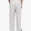 Pantalones de chándal orgánicos de corte recto - Snow Melange