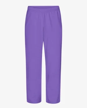 Pantalones de chándal orgánicos de corte recto - Ultravioleta