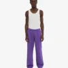 Pantalones de chándal orgánicos de corte recto - Ultravioleta
