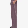 Pantalones de chándal orgánicos de corte recto - Uva descolorida