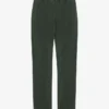 Pantalones de chándal orgánicos de corte recto - Verde bosque