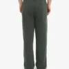 Pantalones de chándal orgánicos de corte recto - Verde bosque