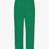 Pantalones de chándal orgánicos de corte recto - Verde Kelly