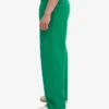 Pantalones de chándal orgánicos de corte recto - Verde Kelly