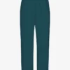 Pantalones de chándal orgánicos de corte recto - Verde océano