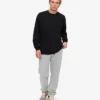 Pantalones de chándal orgánicos - Gris descolorido