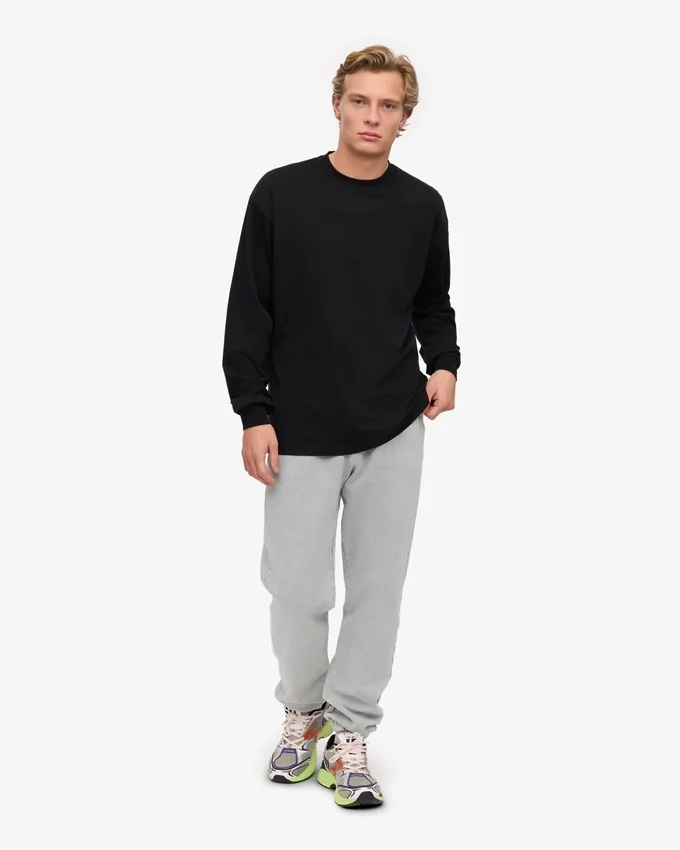 Pantalones de chándal orgánicos - Gris descolorido