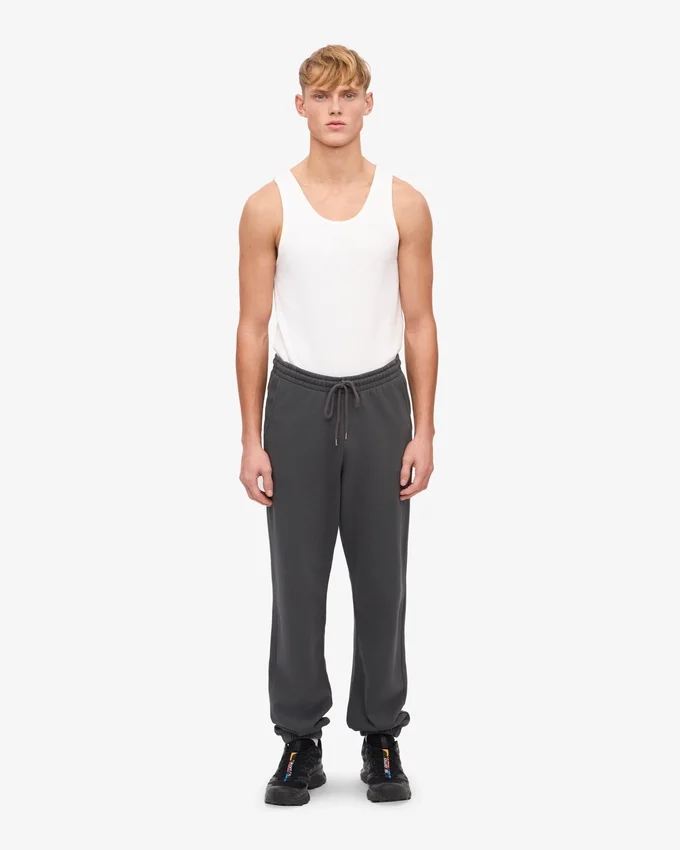 Pantalones de chándal orgánicos - Gris lava