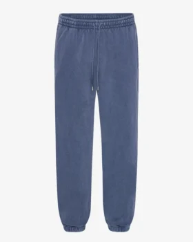 Pantalones de chándal orgánicos holgados - Azul Neptuno