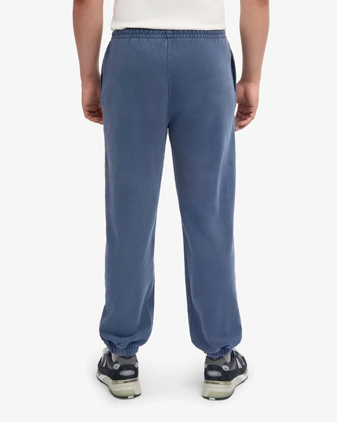 Pantalones de chándal orgánicos holgados - Azul Neptuno