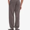 Pantalones de chándal orgánicos holgados - Barro descolorido
