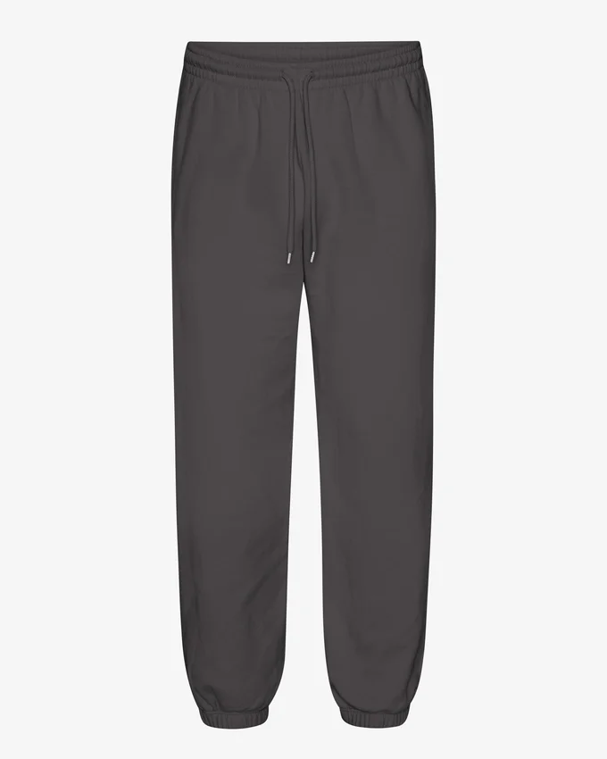 Pantalones de chándal orgánicos holgados - Gris lava