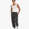 Pantalones de chándal orgánicos holgados - Gris lava