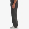 Pantalones de chándal orgánicos holgados - Gris lava