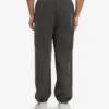 Pantalones de chándal orgánicos holgados - Gris lava