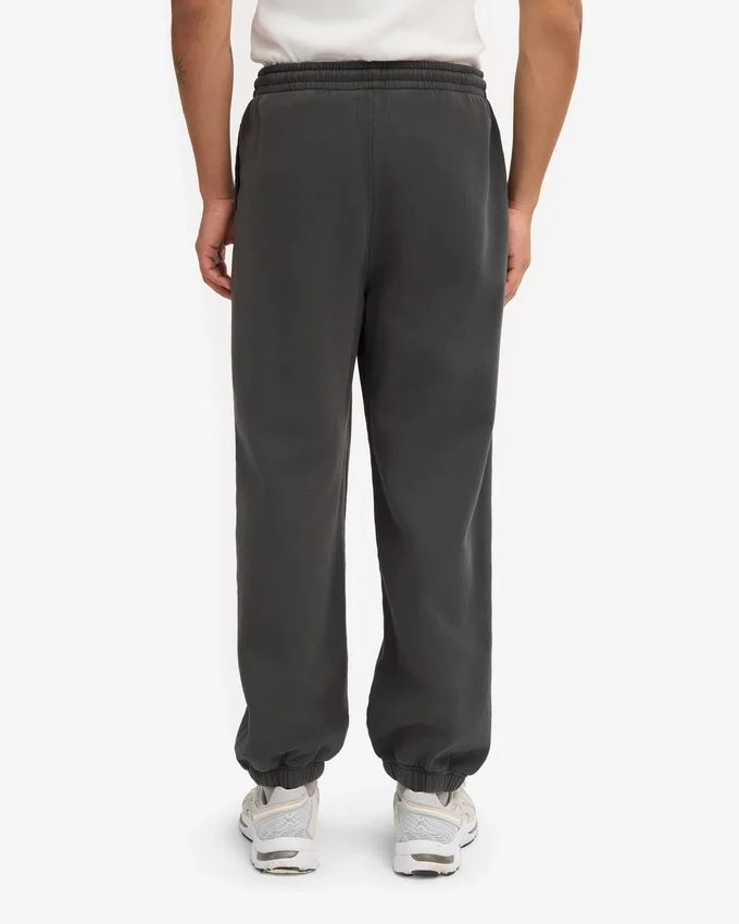 Pantalones de chándal orgánicos holgados - Gris lava