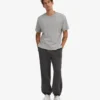 Pantalones de chándal orgánicos holgados - Gris lava