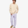 Pantalones de chándal orgánicos - Lavanda suave
