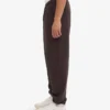 Pantalones de chándal orgánicos - Marrón café