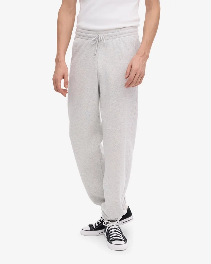 Pantalones de chándal orgánicos - Mezcla de colores nieve