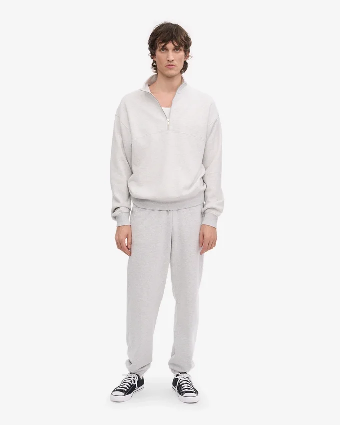 Pantalones de chándal orgánicos - Mezcla de colores nieve