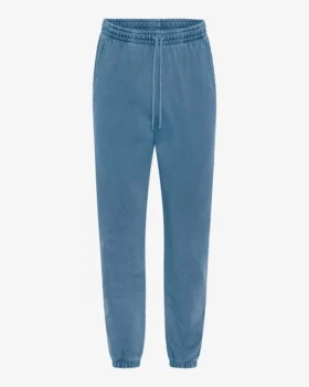 Pantalones de chándal orgánicos - Índigo descolorido