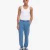 Pantalones de chándal orgánicos - Índigo descolorido