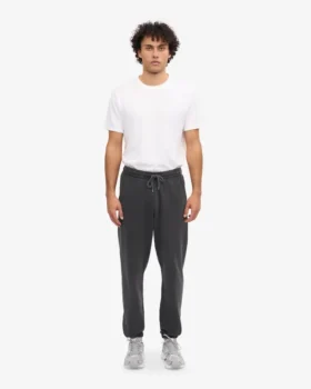 Pantalones de chándal orgánicos – Negro deslavado