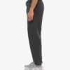 Pantalones de chándal orgánicos - Negro deslavado