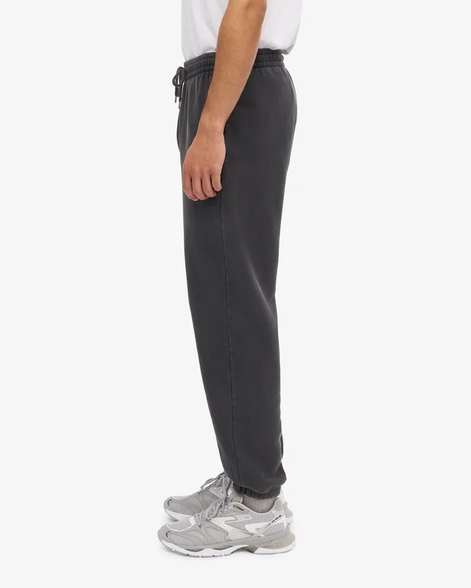 Pantalones de chándal orgánicos - Negro deslavado