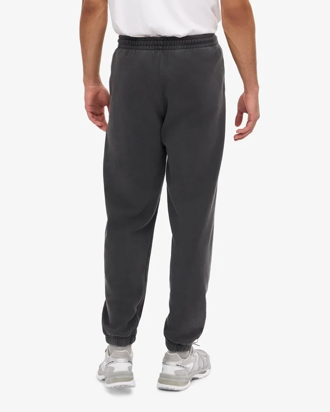 Pantalones de chándal orgánicos - Negro deslavado