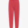 Pantalones de chándal orgánicos - Rojo descolorido