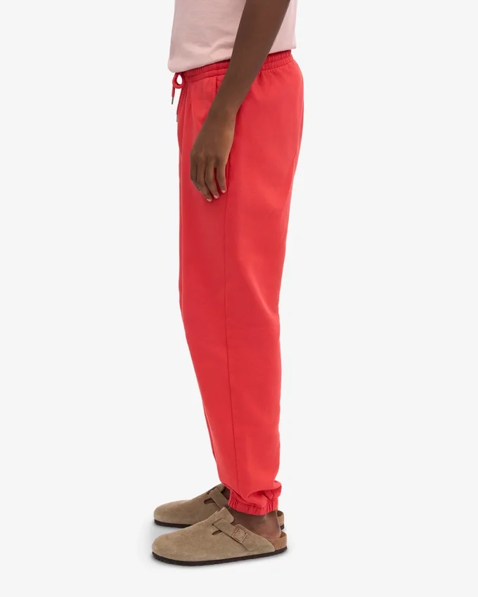 Pantalones de chándal orgánicos - Rojo mandarina