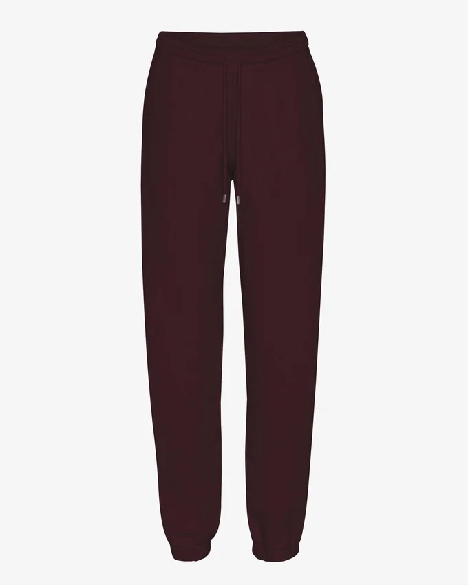 Pantalones de chándal orgánicos - Rojo sangre